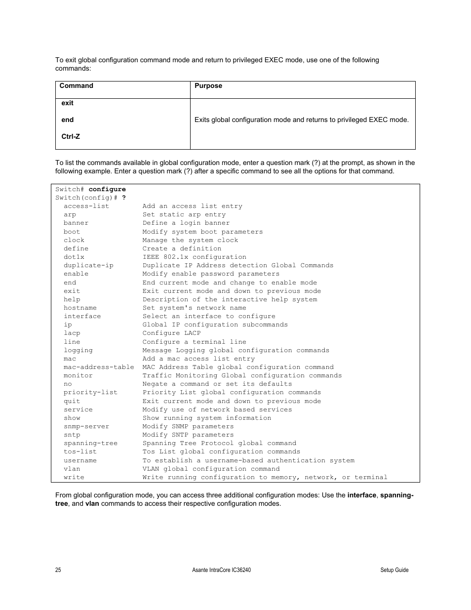 Asante Technologies IC36240 Series User Manual | Page 25 / 42