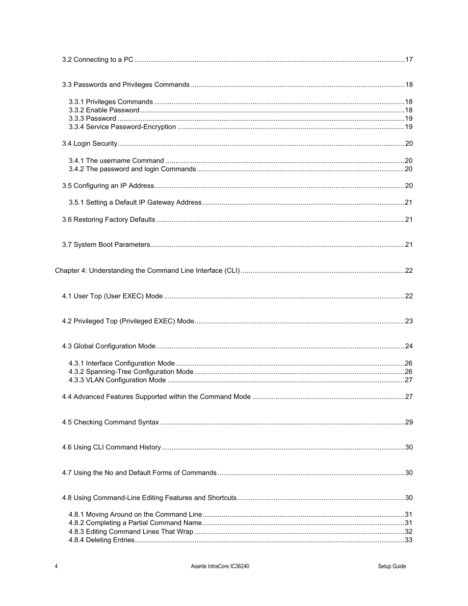 Asante Technologies IC36240 Series User Manual | Page 4 / 42