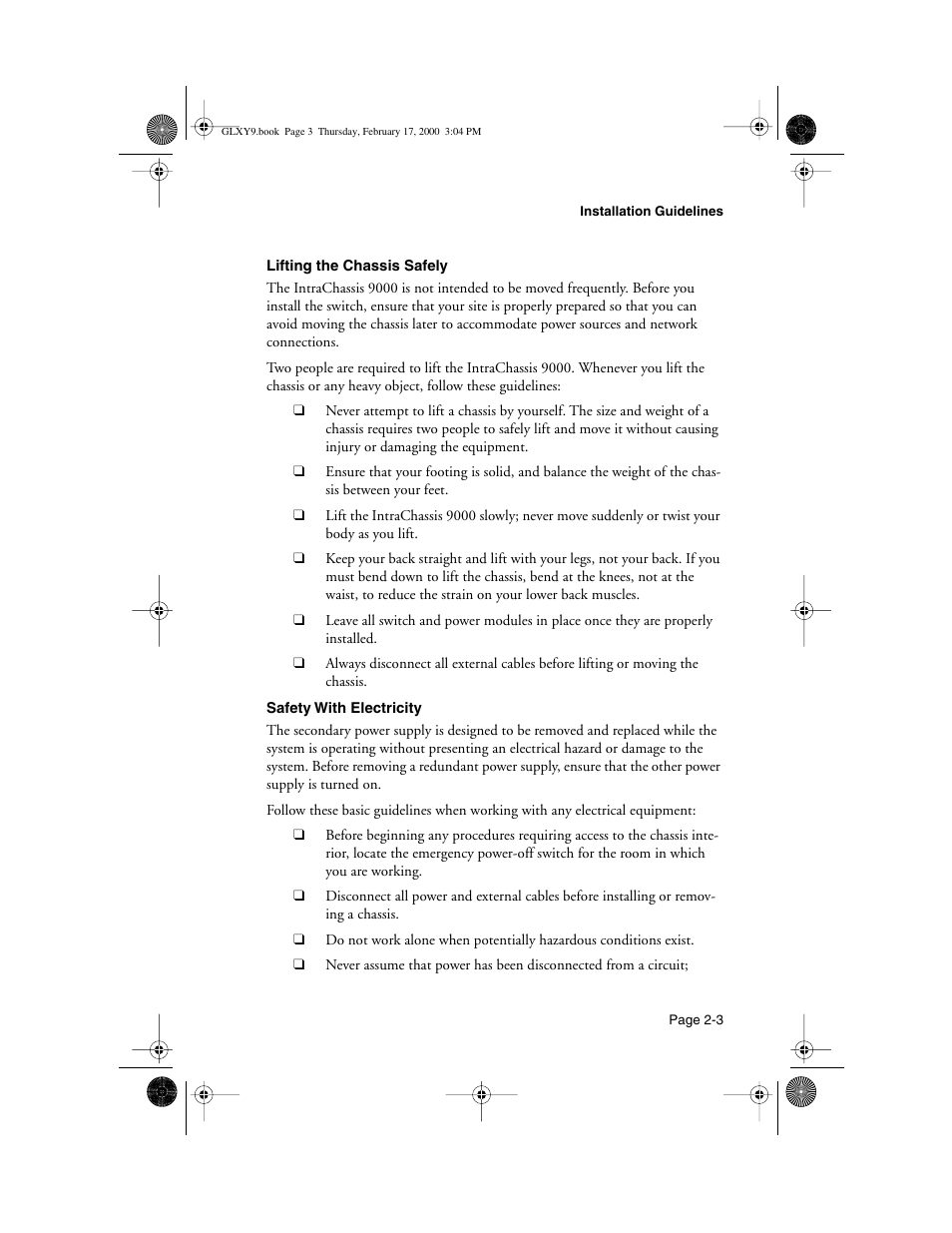 Asante Technologies Intrachassis 9000 User Manual | Page 23 / 142