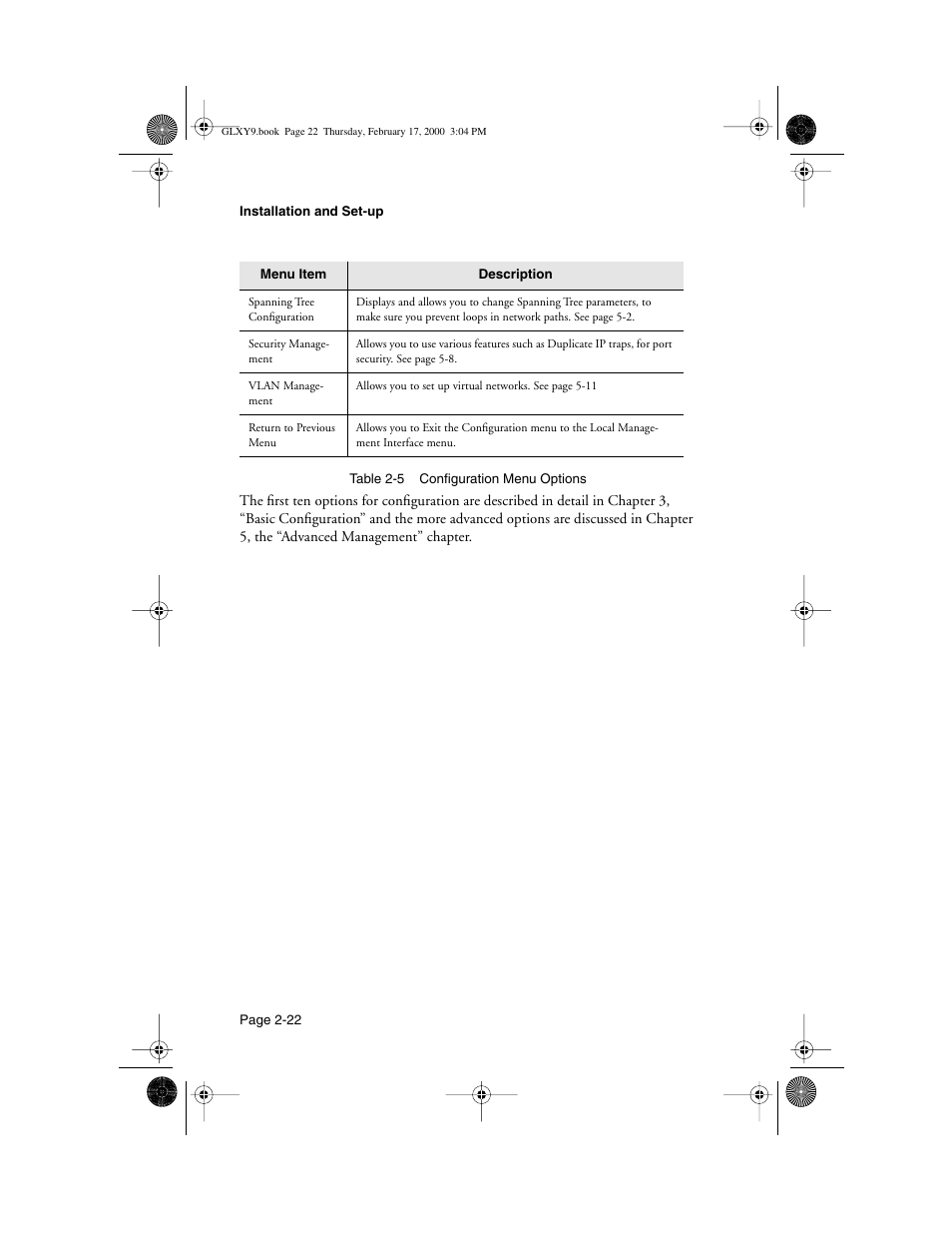 Asante Technologies Intrachassis 9000 User Manual | Page 42 / 142