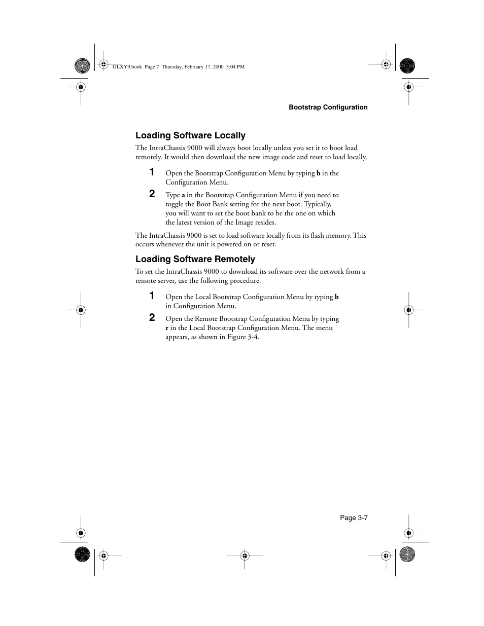 Loading software locally, Loading software remotely | Asante Technologies Intrachassis 9000 User Manual | Page 49 / 142