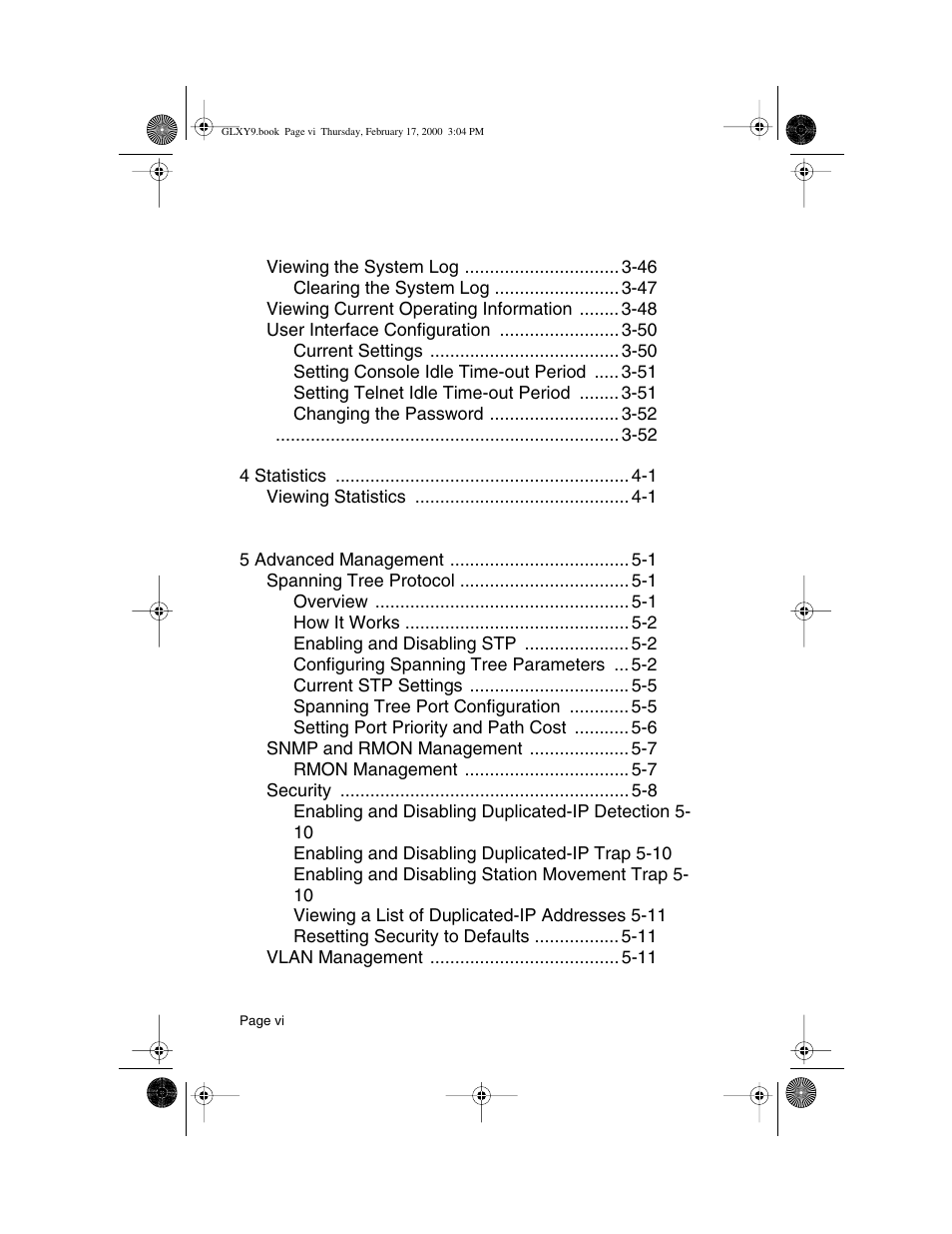 Asante Technologies Intrachassis 9000 User Manual | Page 6 / 142