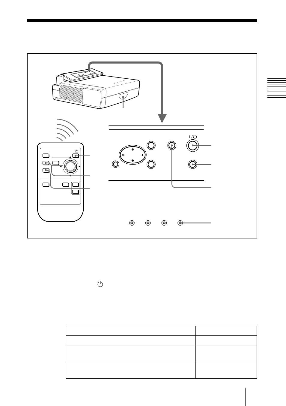 Projecting | Sony VPL-CS4 User Manual | Page 19 / 120