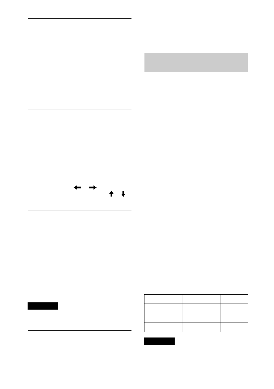 À propos du n° de mémoire de présélection | Sony VPL-CS4 User Manual | Page 66 / 120