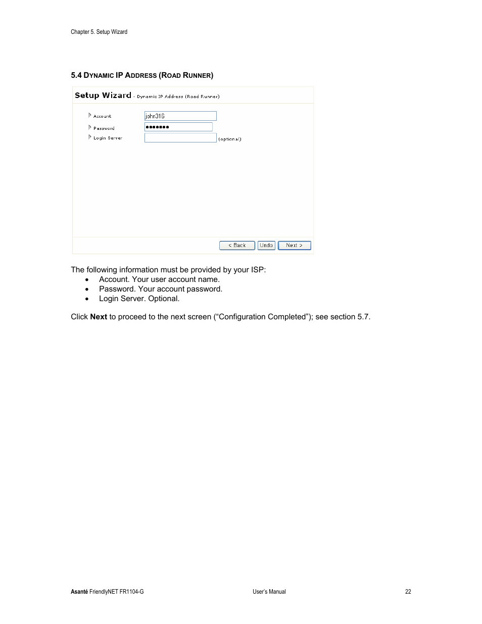 Asante Technologies FR1104-G User Manual | Page 22 / 83