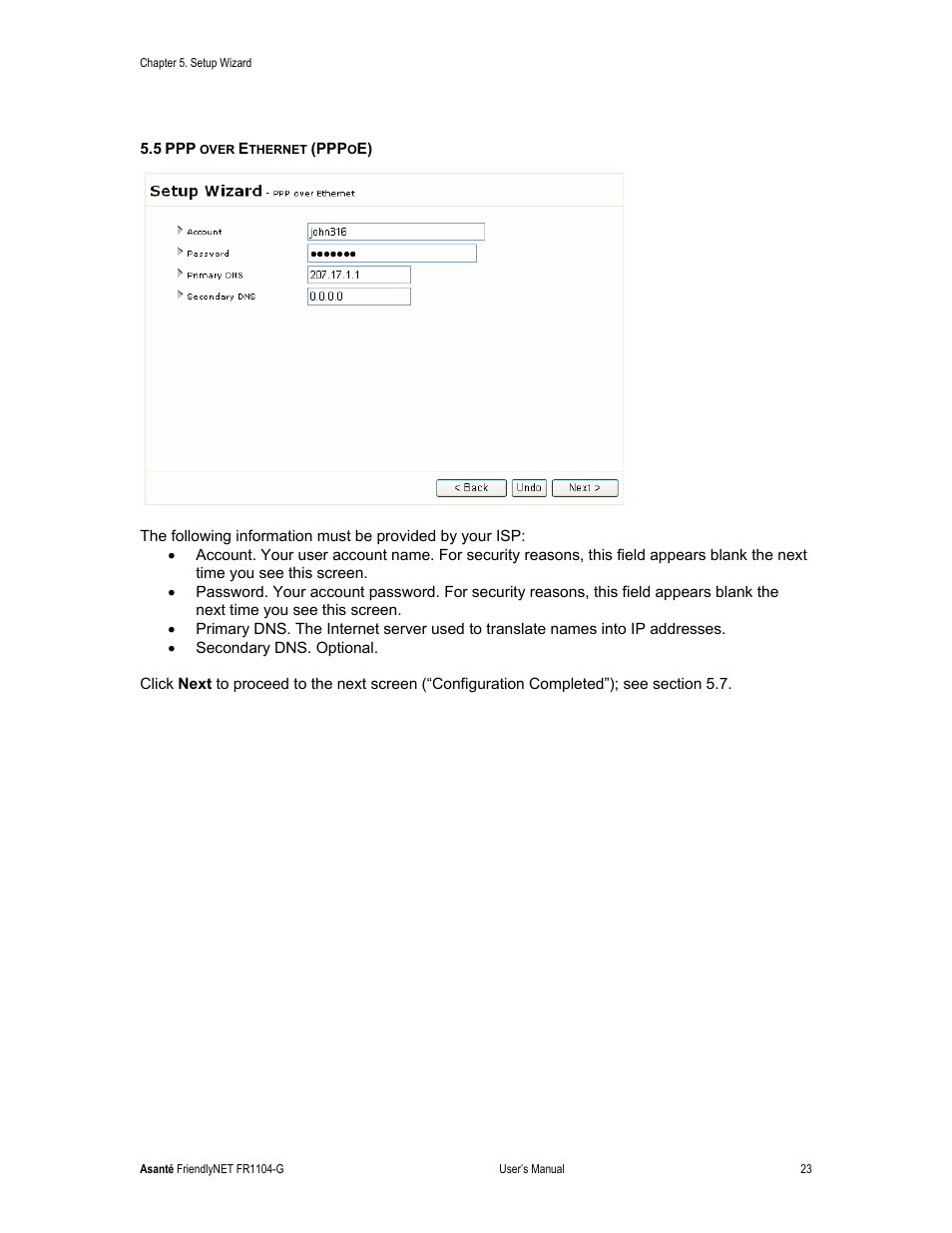 Asante Technologies FR1104-G User Manual | Page 23 / 83