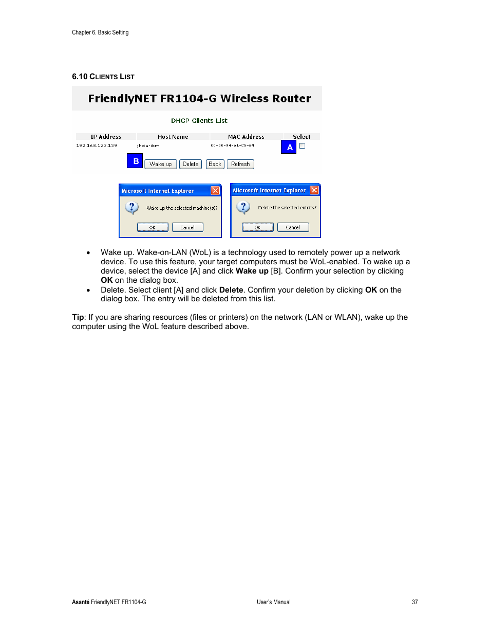 Asante Technologies FR1104-G User Manual | Page 37 / 83
