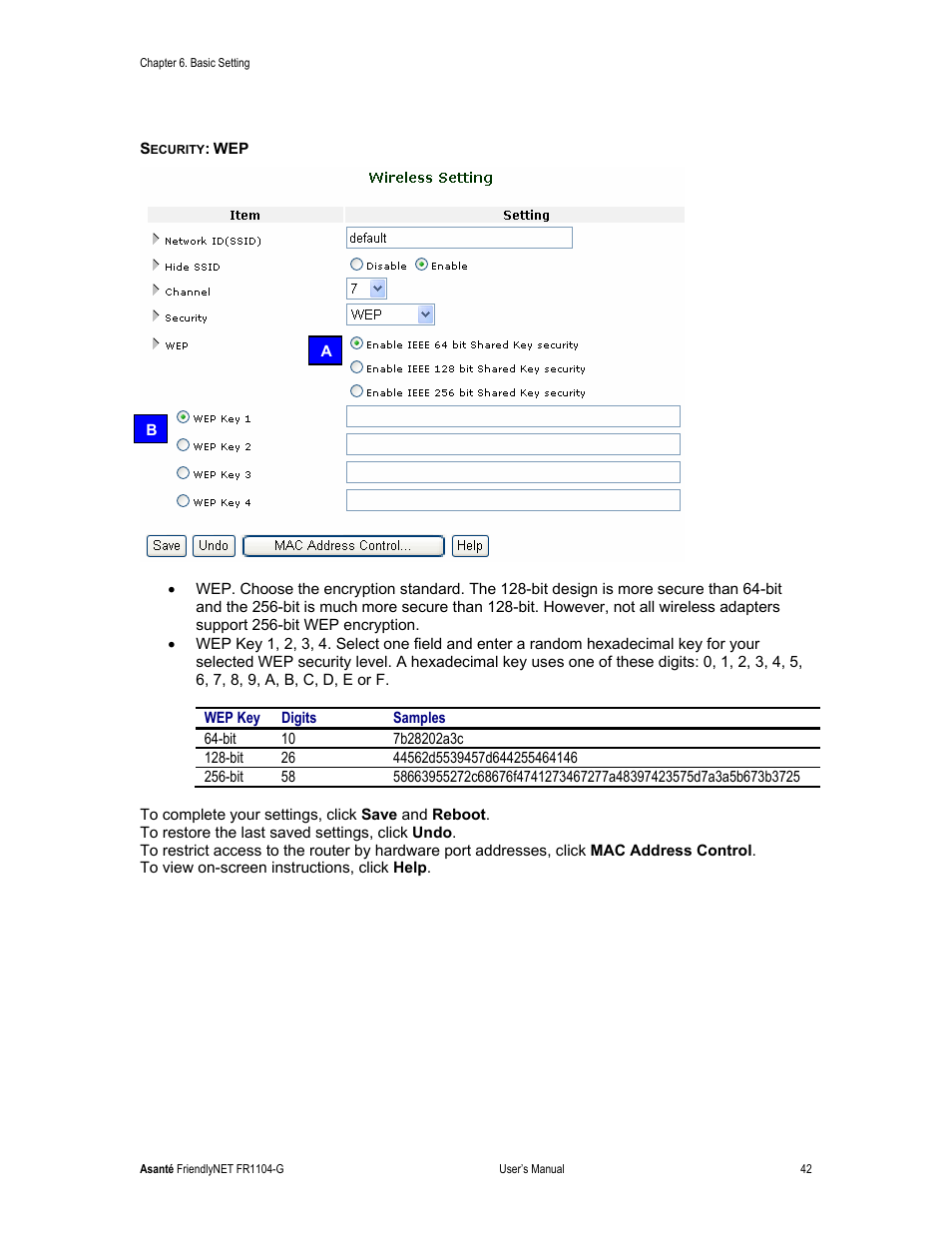 Asante Technologies FR1104-G User Manual | Page 42 / 83