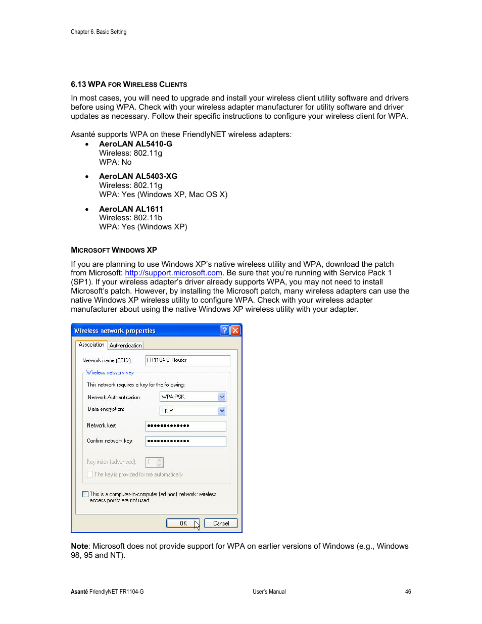Asante Technologies FR1104-G User Manual | Page 46 / 83