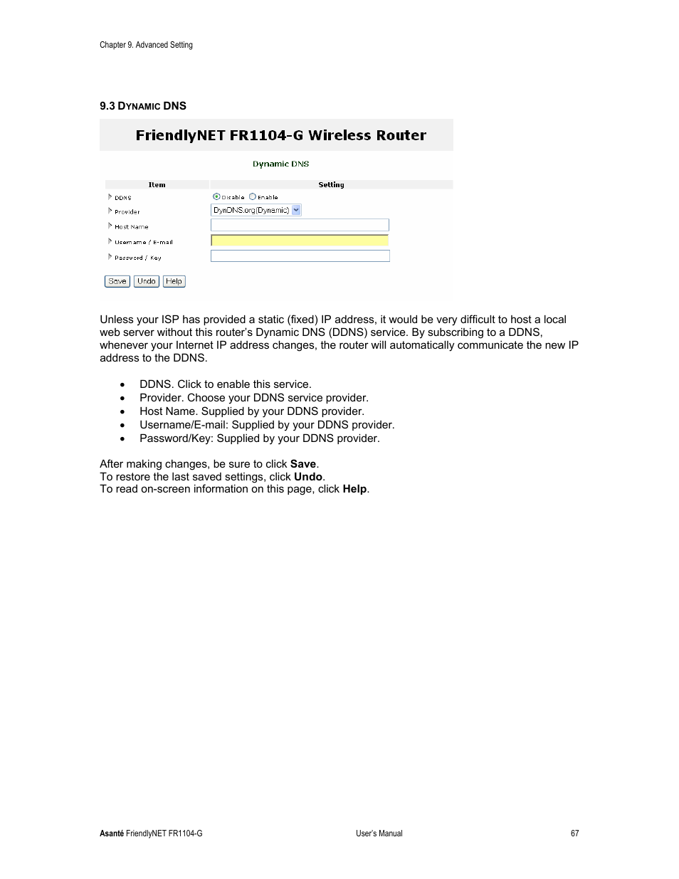 Asante Technologies FR1104-G User Manual | Page 67 / 83