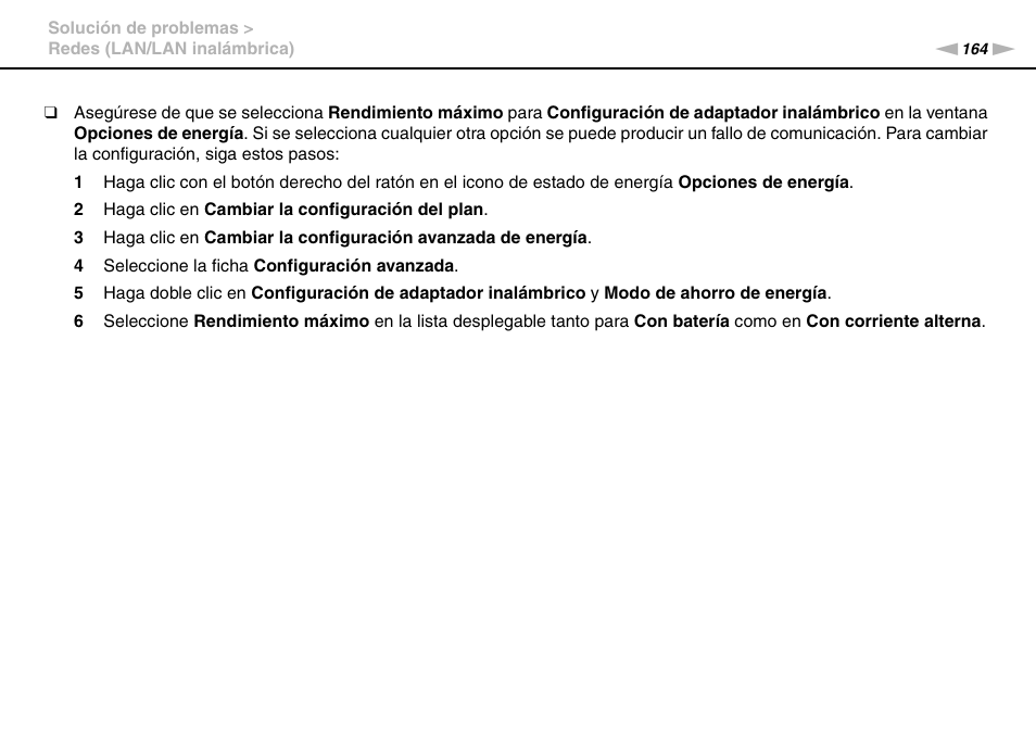Sony VPCS11G7E User Manual | Page 164 / 196