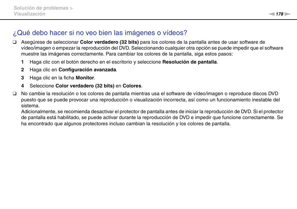 Sony VPCS11G7E User Manual | Page 178 / 196