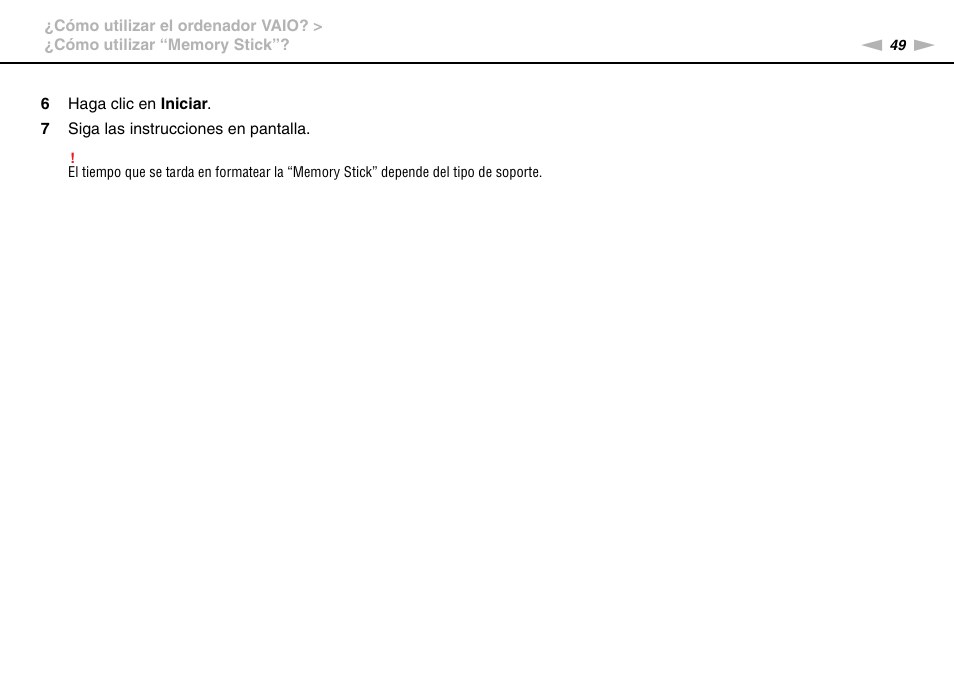 Sony VPCS11G7E User Manual | Page 49 / 196
