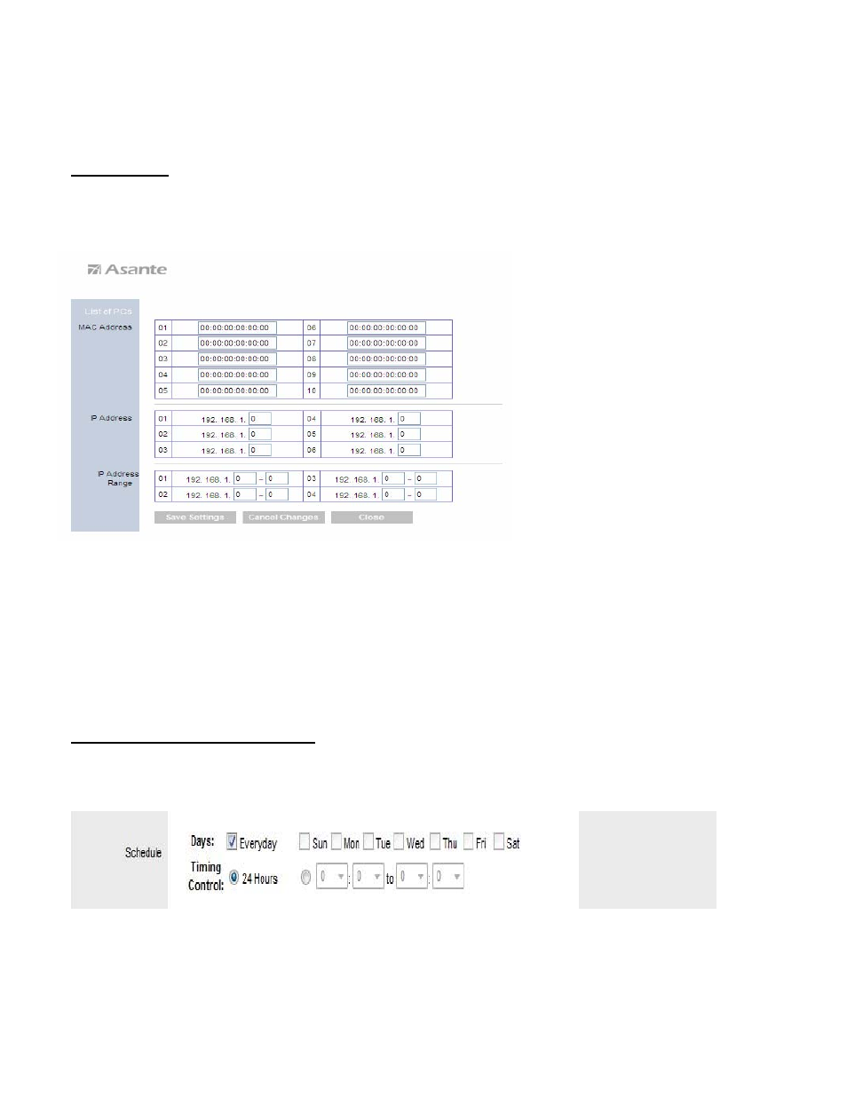 Asante Technologies AWRT-300N User Manual | Page 36 / 62