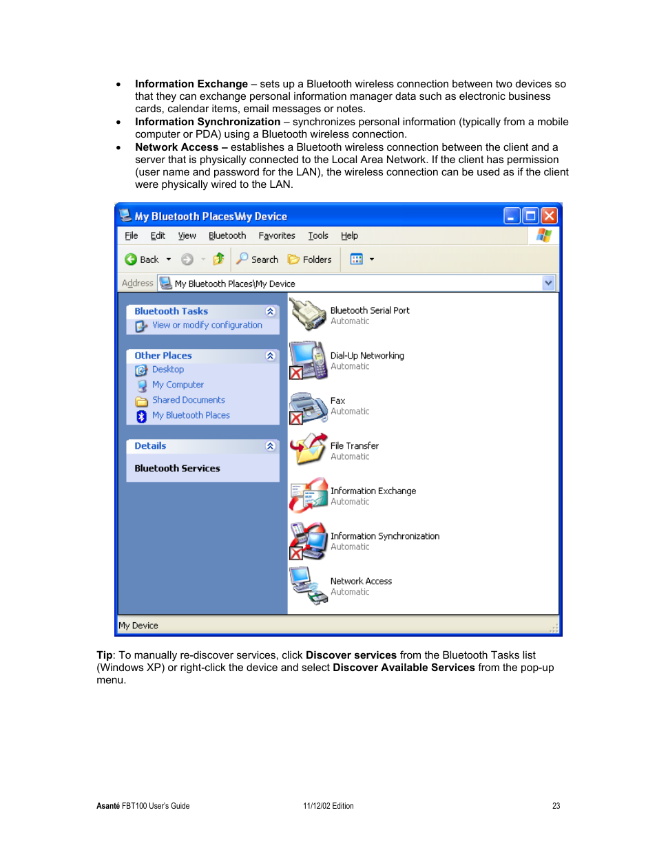 Asante Technologies FriendlyNET Wireless USB Adapter User Manual | Page 23 / 44