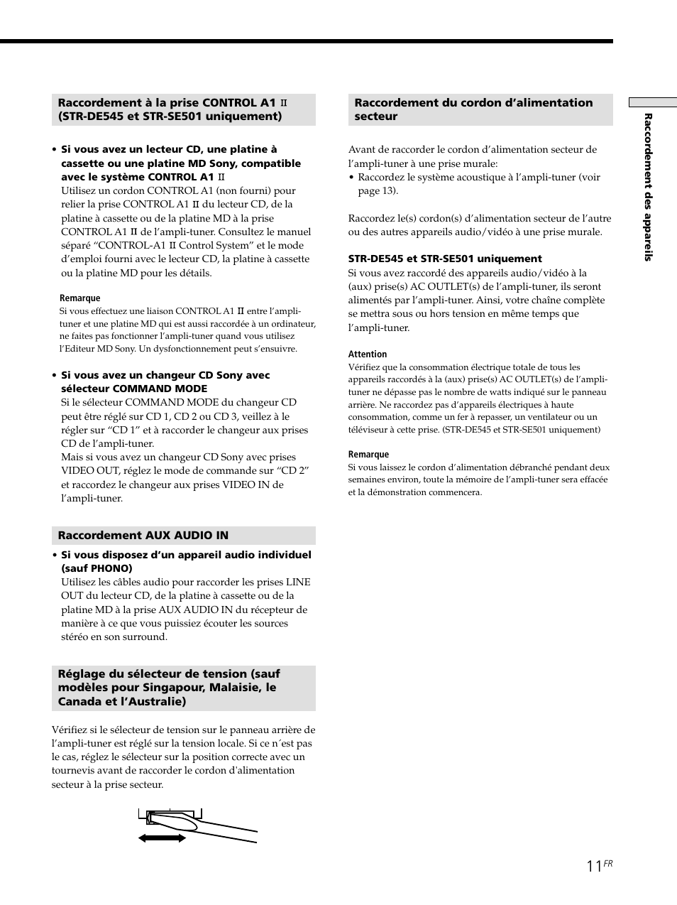 Sony STR-SE501 User Manual | Page 64 / 161