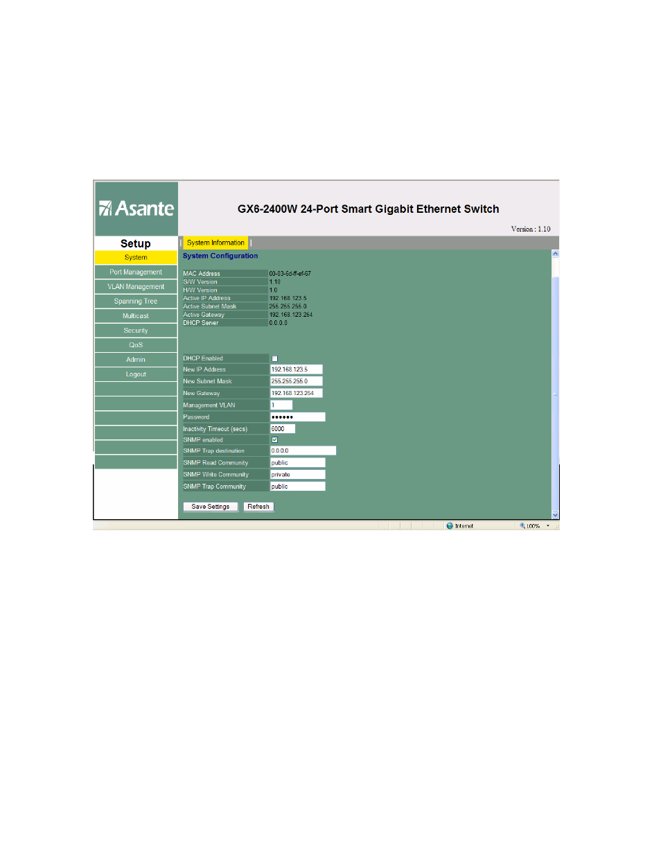 Asante Technologies FriendlyNET GX6-2400W User Manual | Page 18 / 55