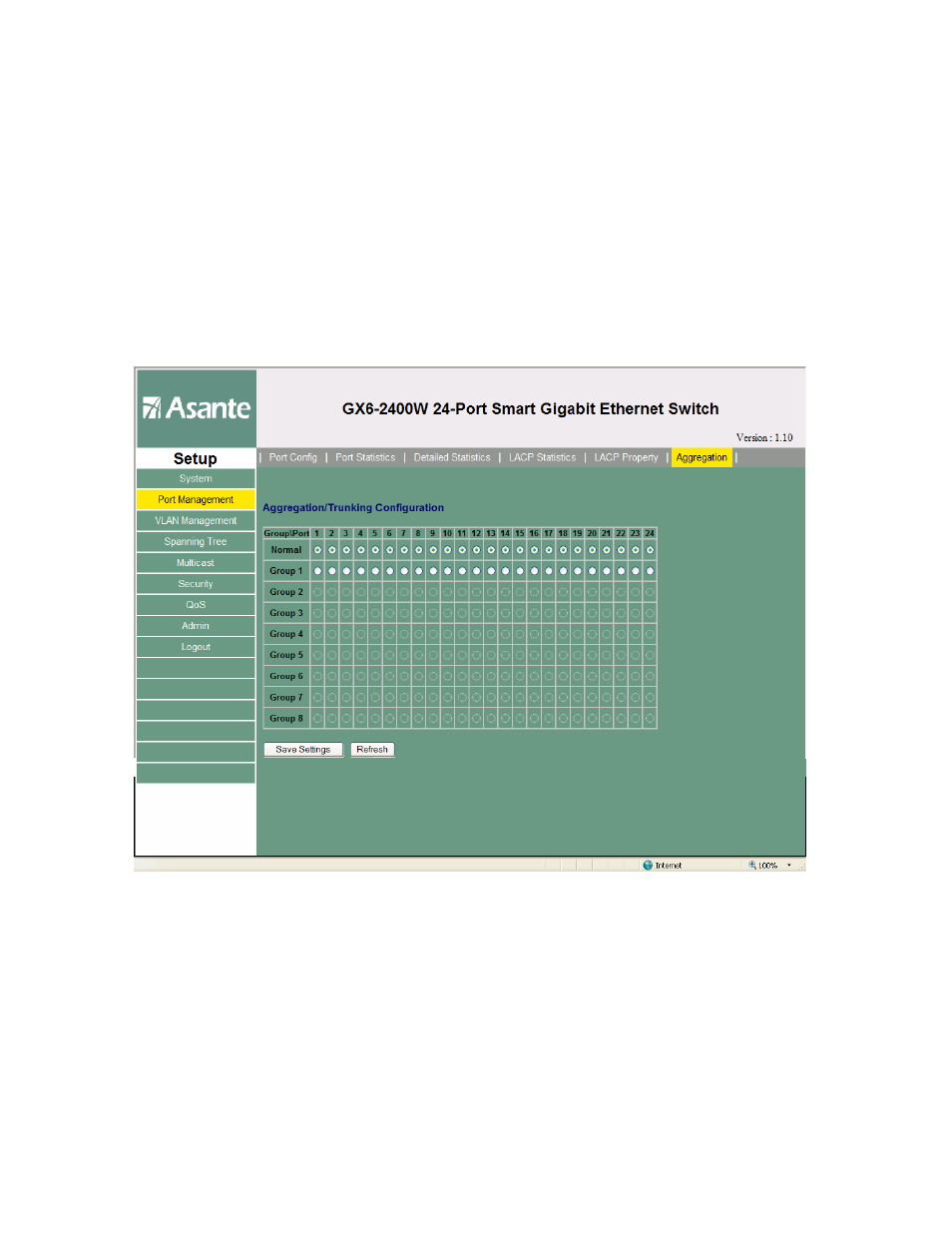Asante Technologies FriendlyNET GX6-2400W User Manual | Page 25 / 55