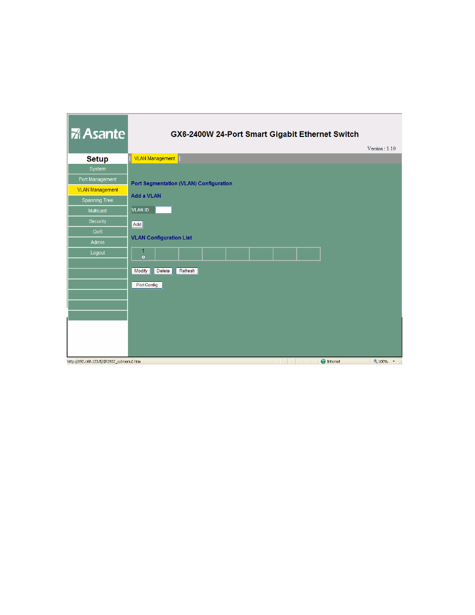 Asante Technologies FriendlyNET GX6-2400W User Manual | Page 26 / 55