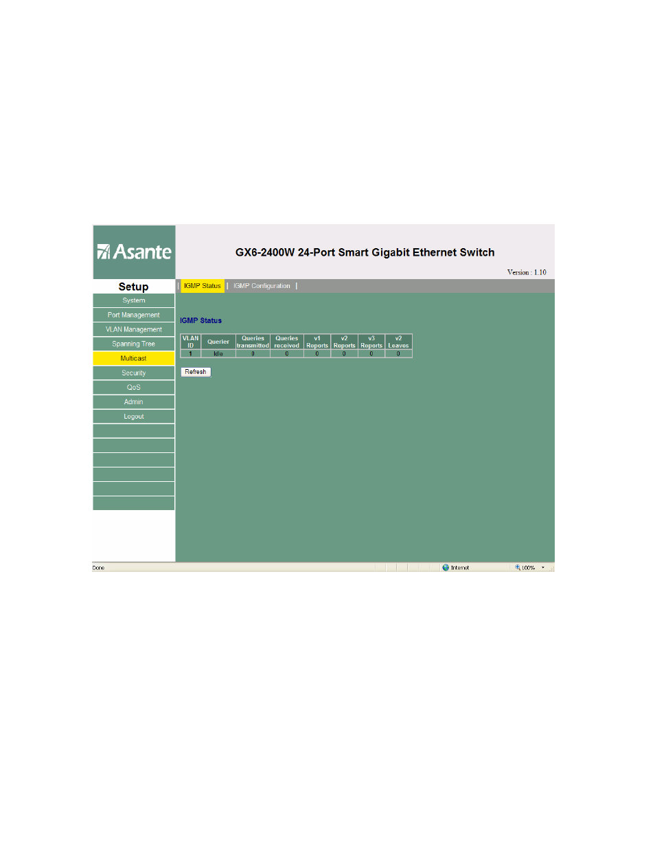 Asante Technologies FriendlyNET GX6-2400W User Manual | Page 31 / 55