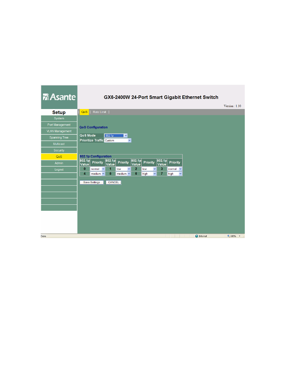 Asante Technologies FriendlyNET GX6-2400W User Manual | Page 38 / 55