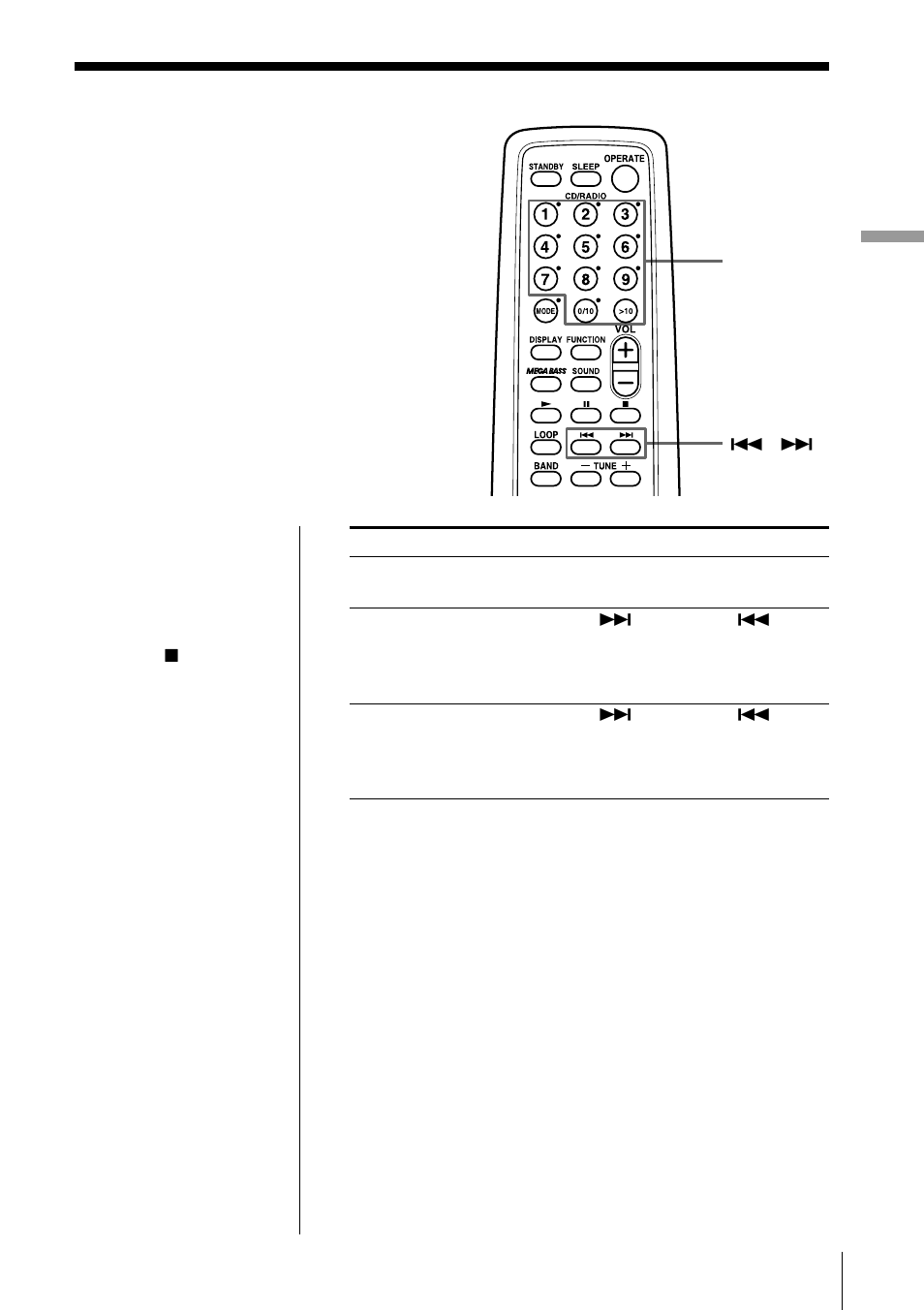 Locating a specific track | Sony PMC-R30L User Manual | Page 13 / 68