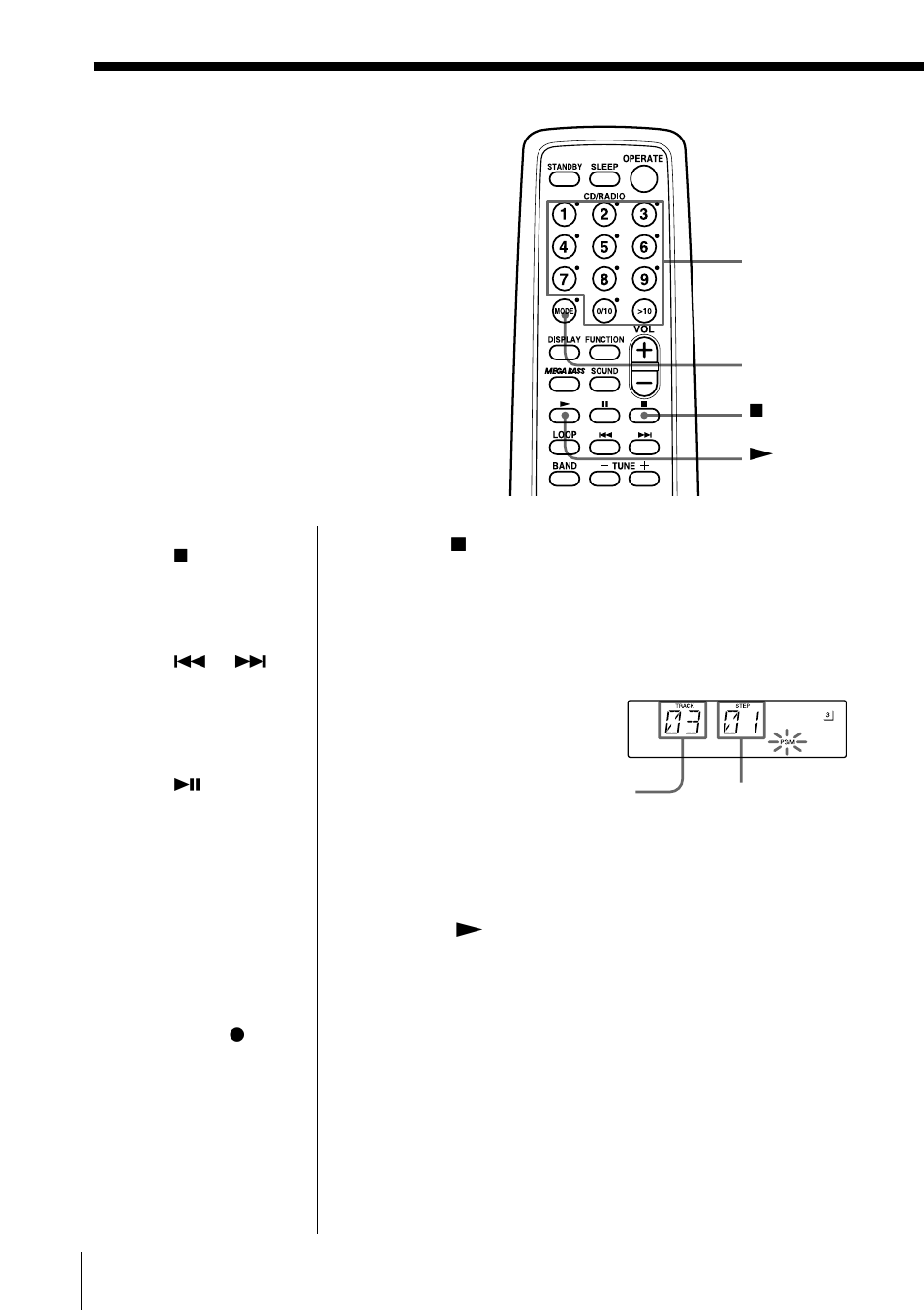 Creating your own program | Sony PMC-R30L User Manual | Page 16 / 68