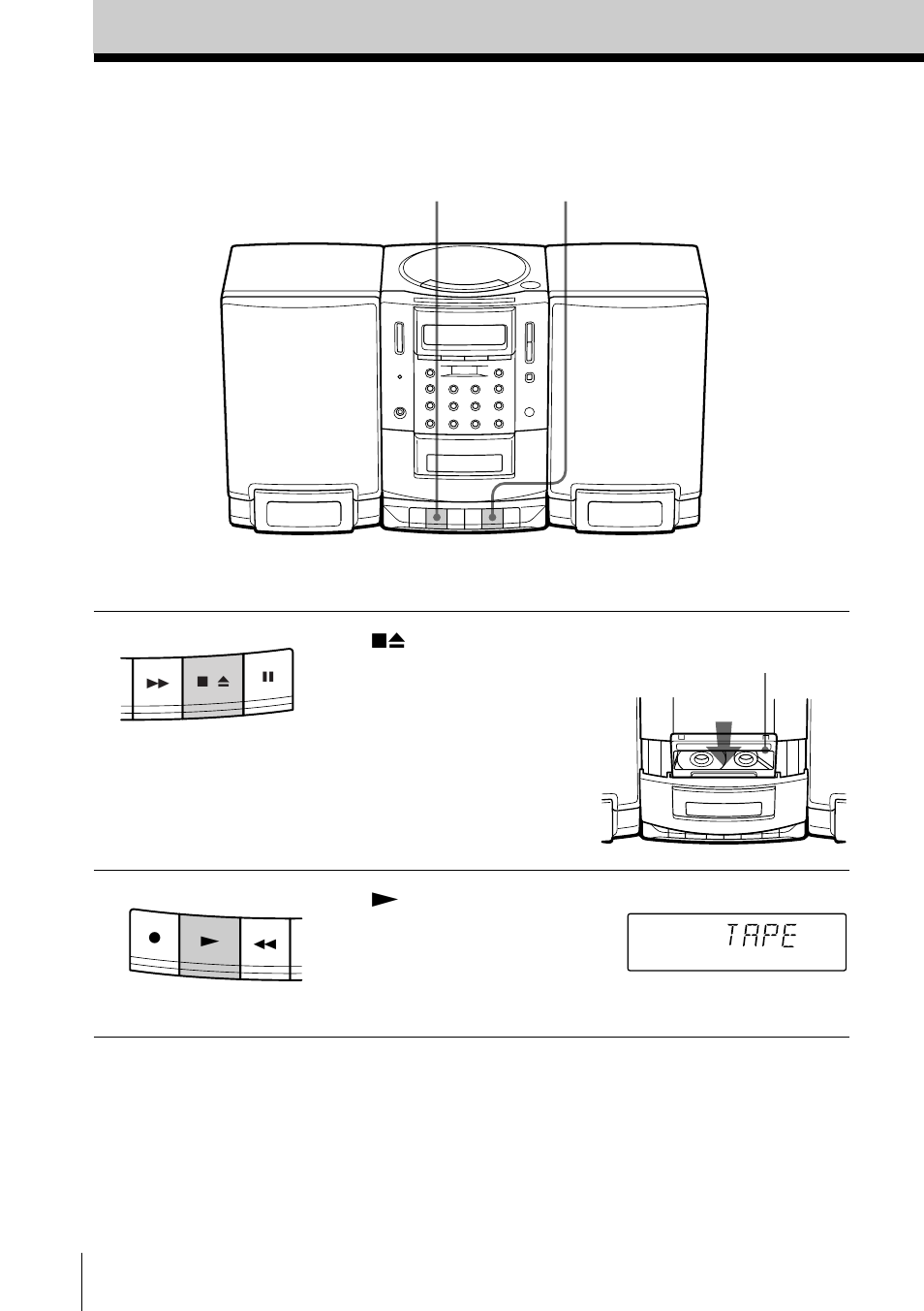 Reproducción de cintas | Sony PMC-R30L User Manual | Page 42 / 68