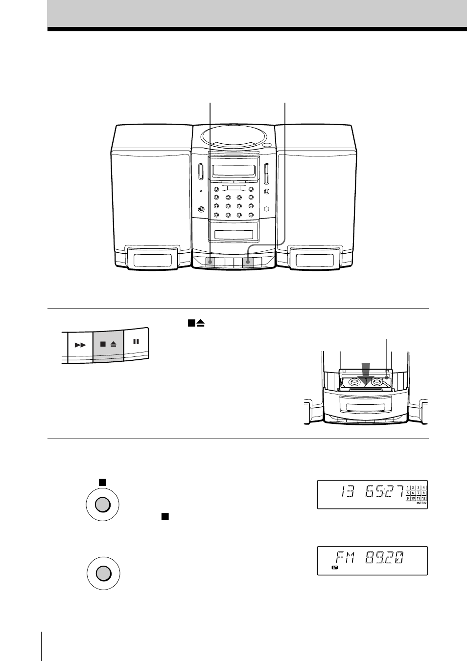 Grabación en una cinta | Sony PMC-R30L User Manual | Page 44 / 68