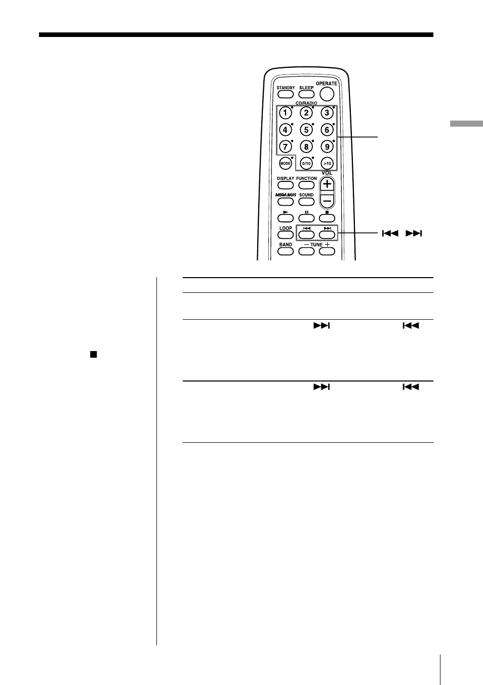 Localización de una canción específica | Sony PMC-R30L User Manual | Page 47 / 68