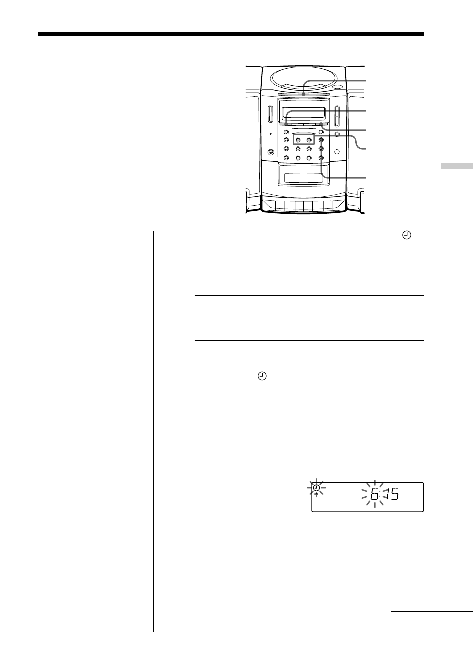 Activación automática de la unidad | Sony PMC-R30L User Manual | Page 55 / 68
