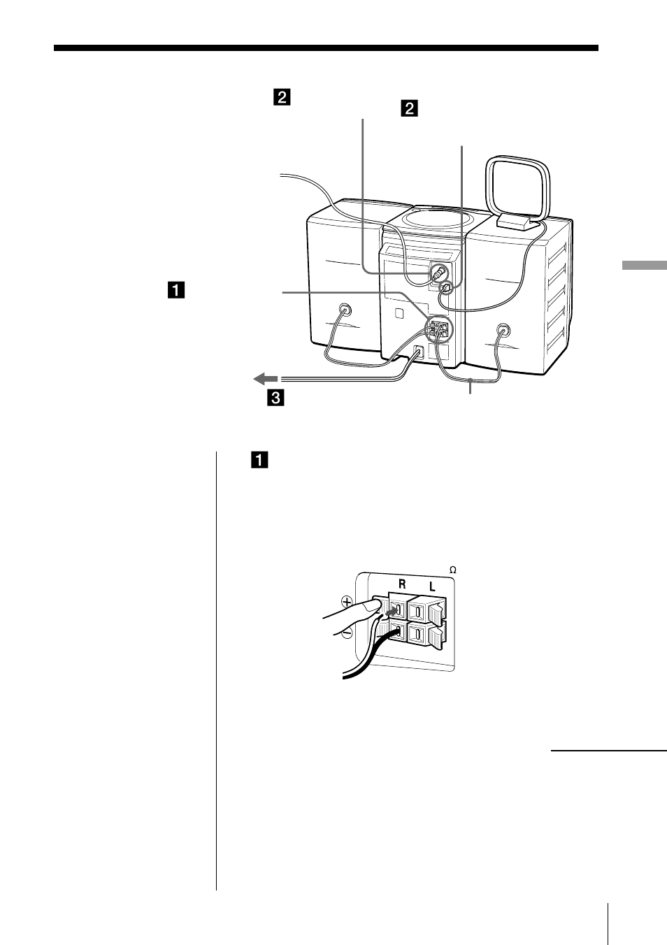 Conexión del sistema | Sony PMC-R30L User Manual | Page 59 / 68