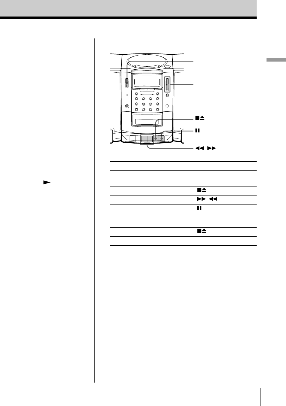 Basic operations 9 | Sony PMC-R30L User Manual | Page 9 / 68