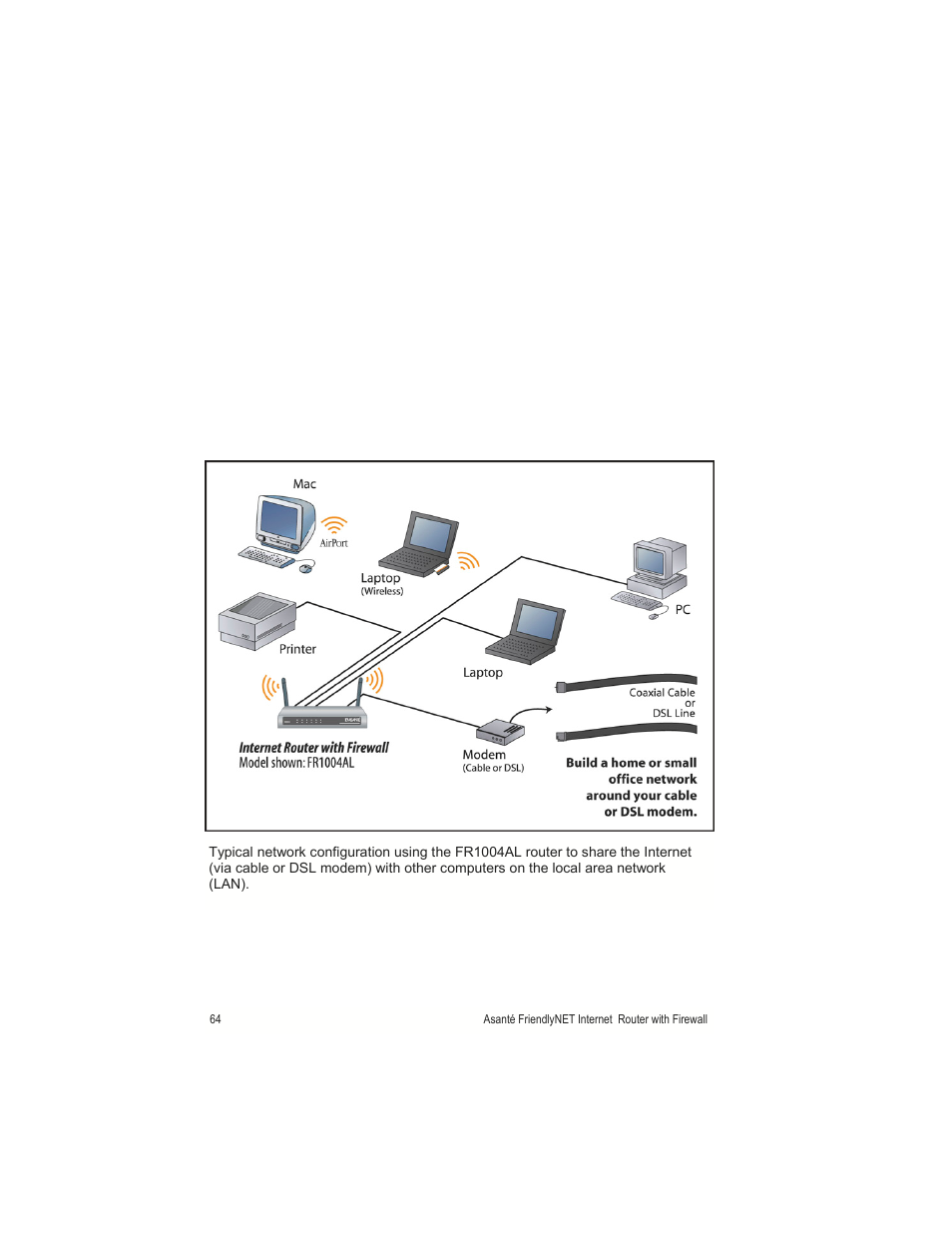 Asante Technologies FR1000 User Manual | Page 64 / 68