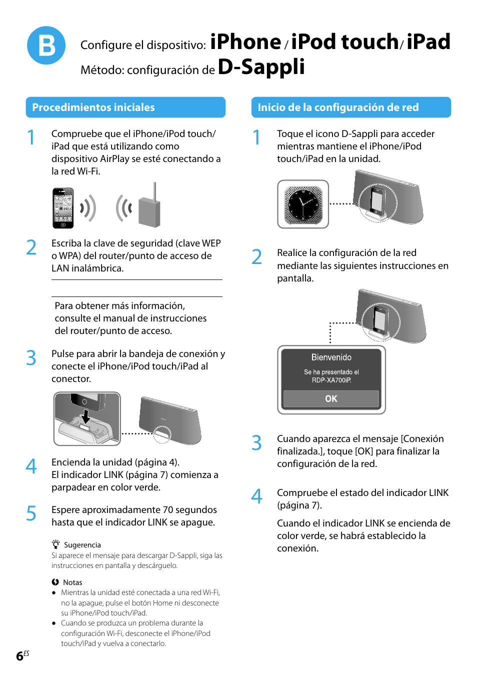 Iphone, Ipod touch, Ipad | D-sappli | Sony RDP-XA700iP User Manual | Page 22 / 28