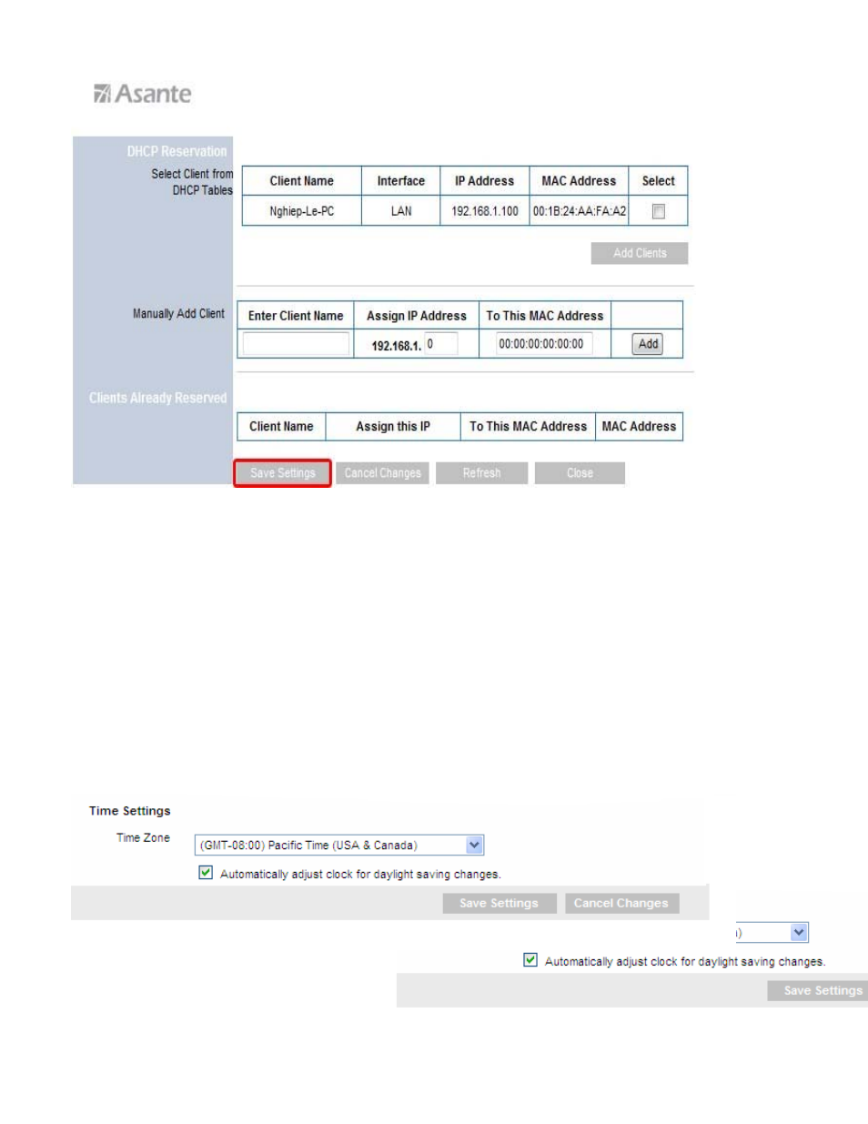 Asante Technologies AWRT-550N User Manual | Page 18 / 62