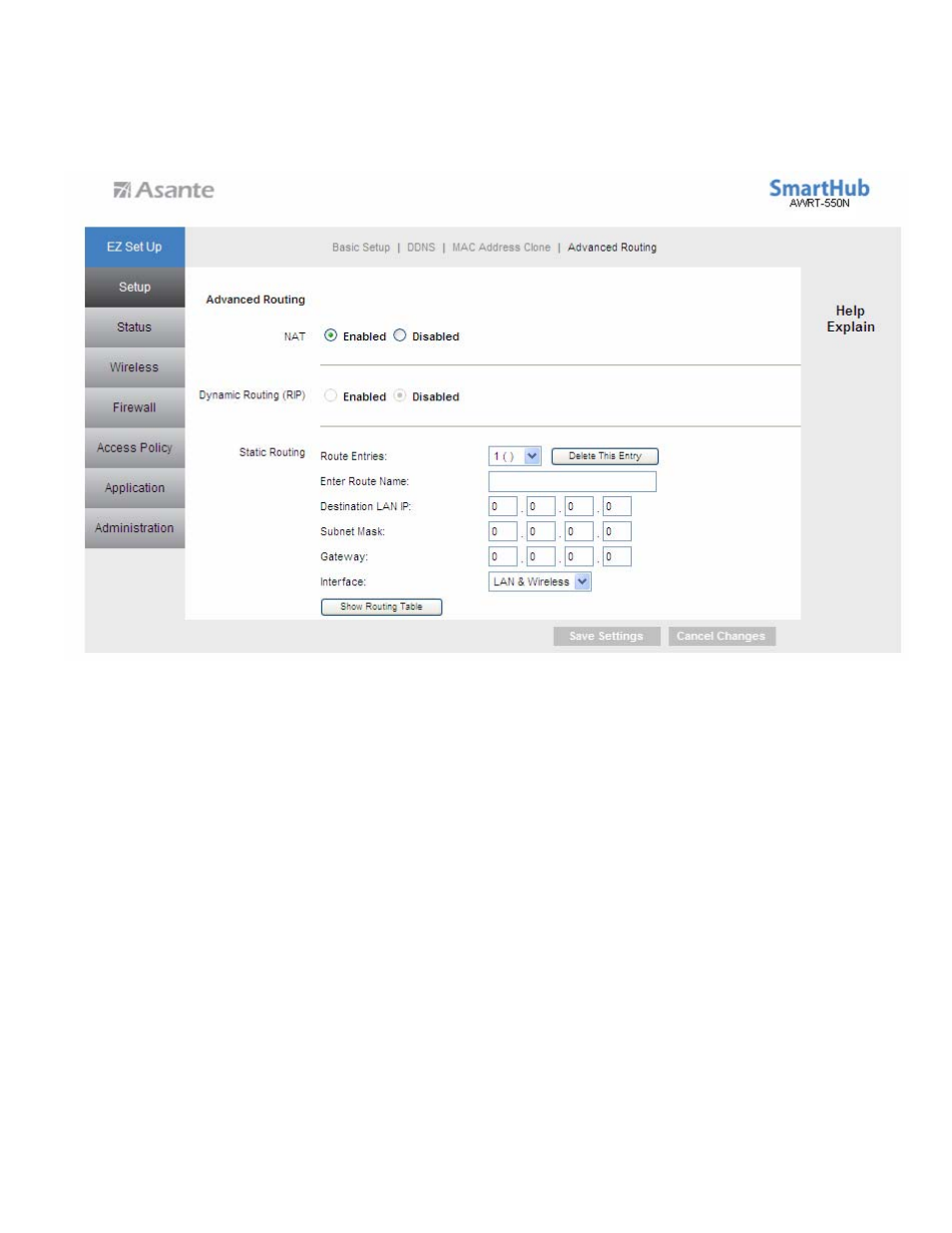 Asante Technologies AWRT-550N User Manual | Page 21 / 62