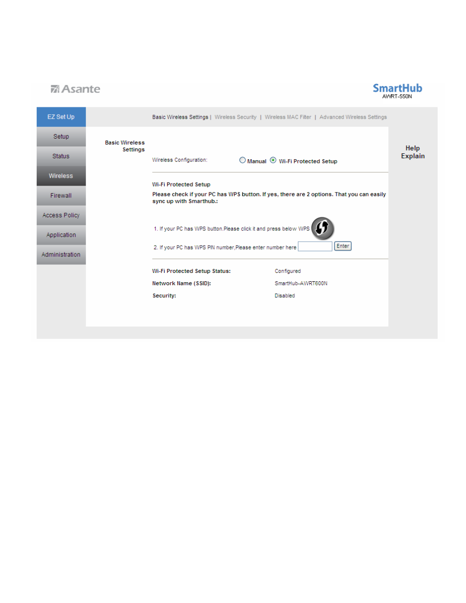 Asante Technologies AWRT-550N User Manual | Page 22 / 62