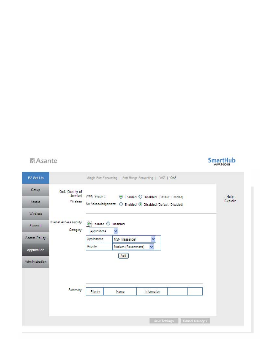 Asante Technologies AWRT-550N User Manual | Page 42 / 62