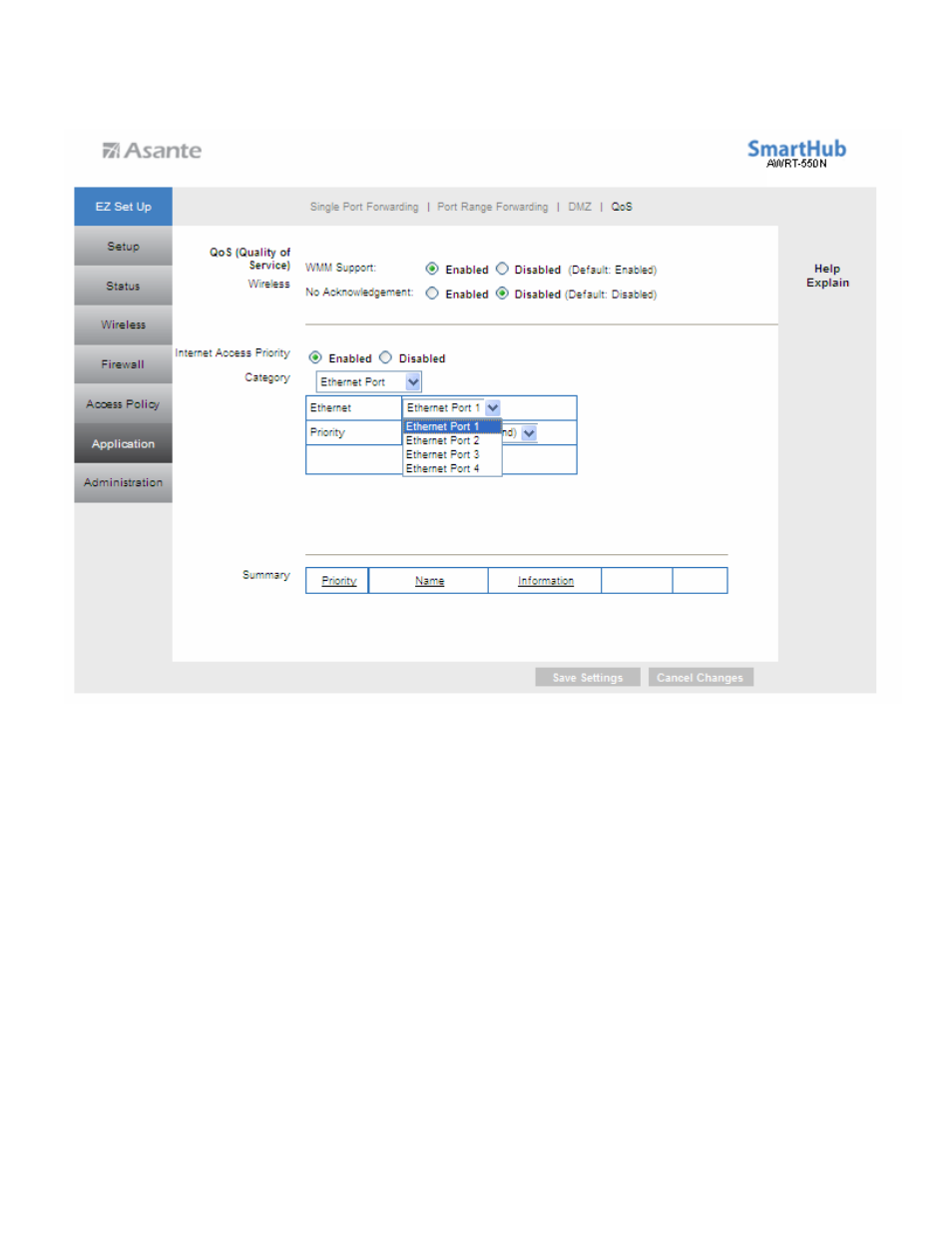 Asante Technologies AWRT-550N User Manual | Page 48 / 62