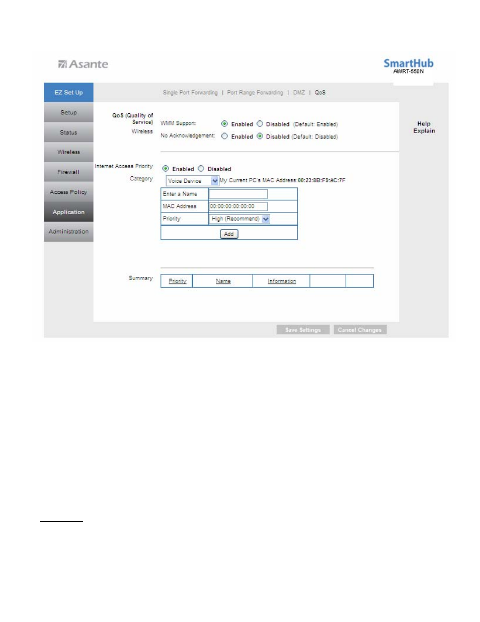 Asante Technologies AWRT-550N User Manual | Page 49 / 62