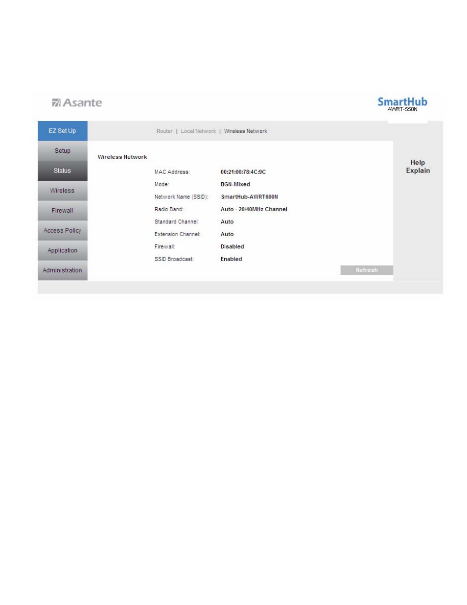 Asante Technologies AWRT-550N User Manual | Page 57 / 62
