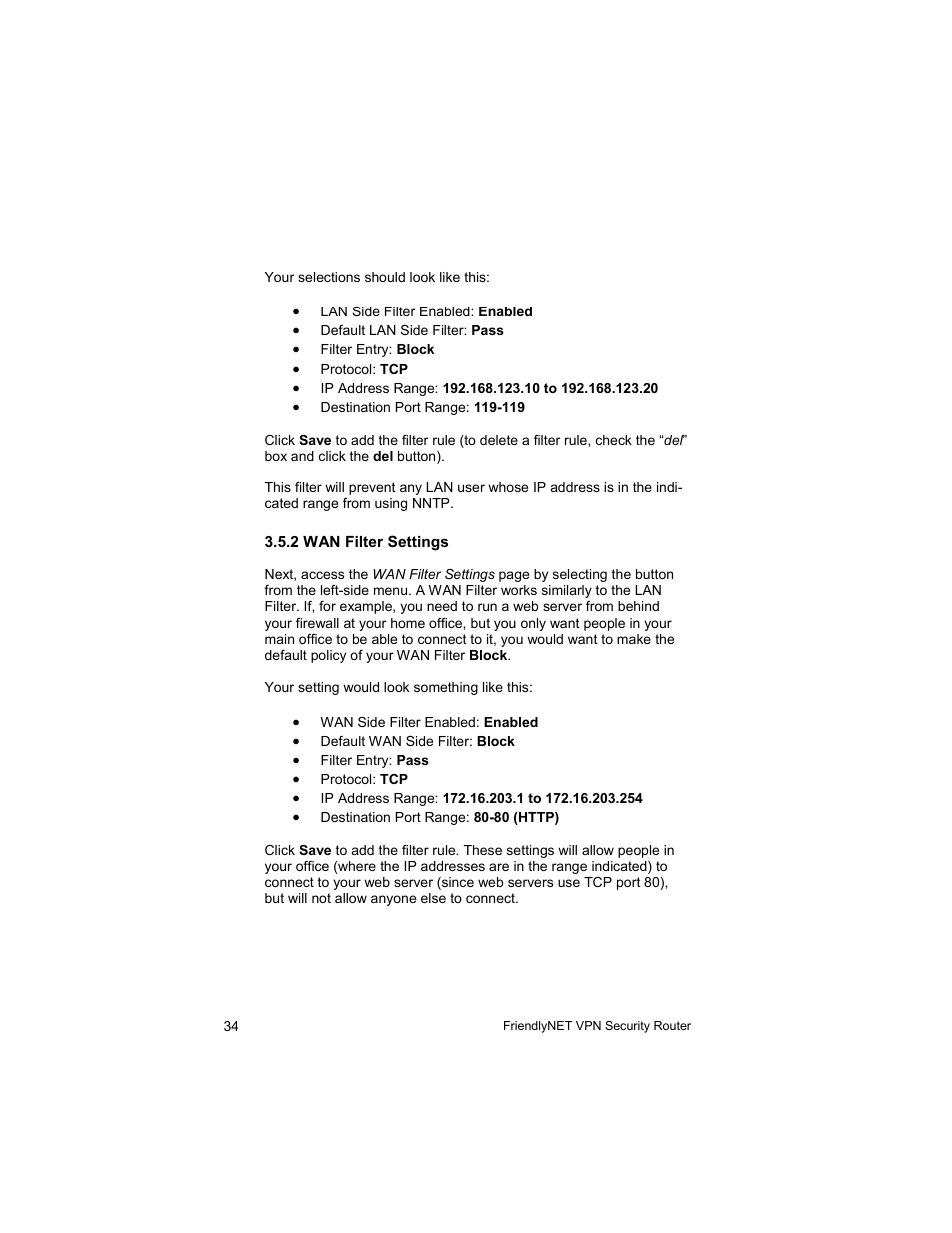 Asante Technologies VR2004 User Manual | Page 34 / 76