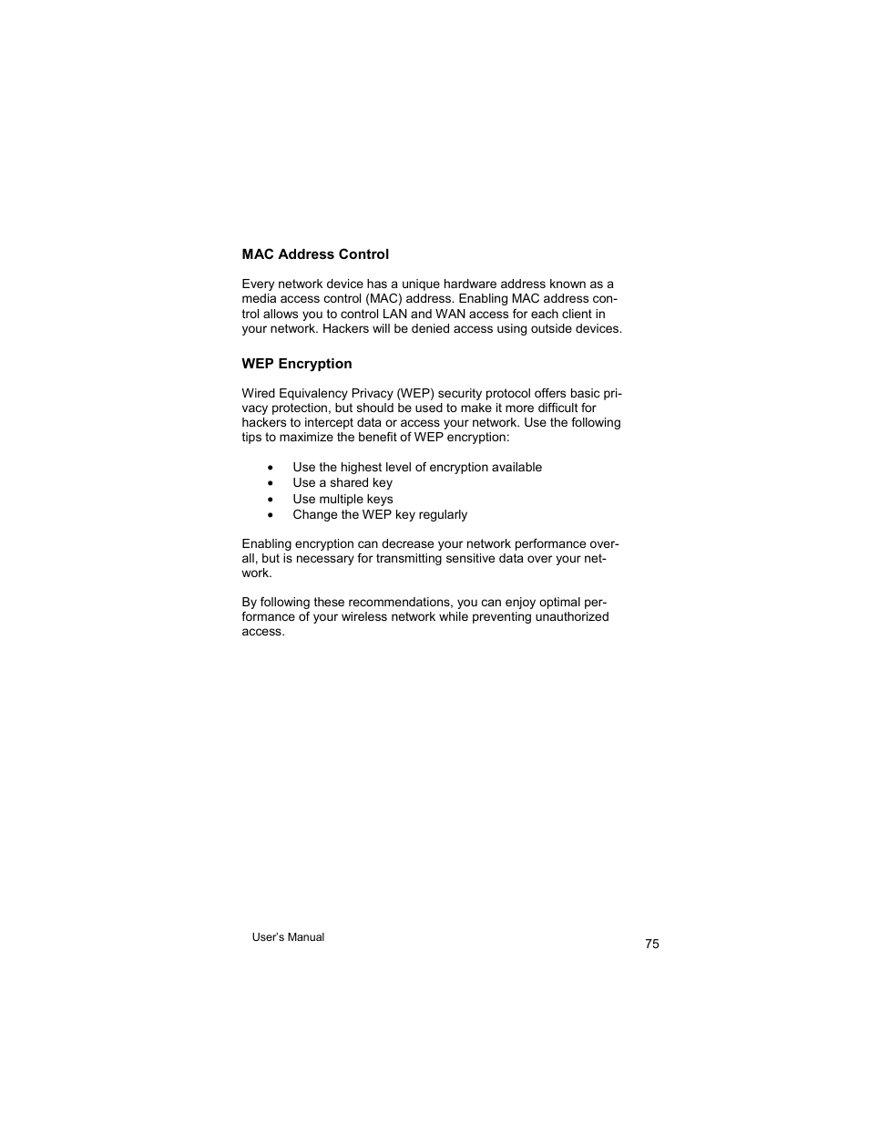 Asante Technologies VR2004 User Manual | Page 75 / 76