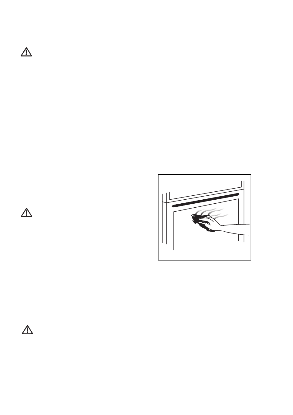 Cleaning the oven | Tricity Bendix CSIE 503 User Manual | Page 19 / 27
