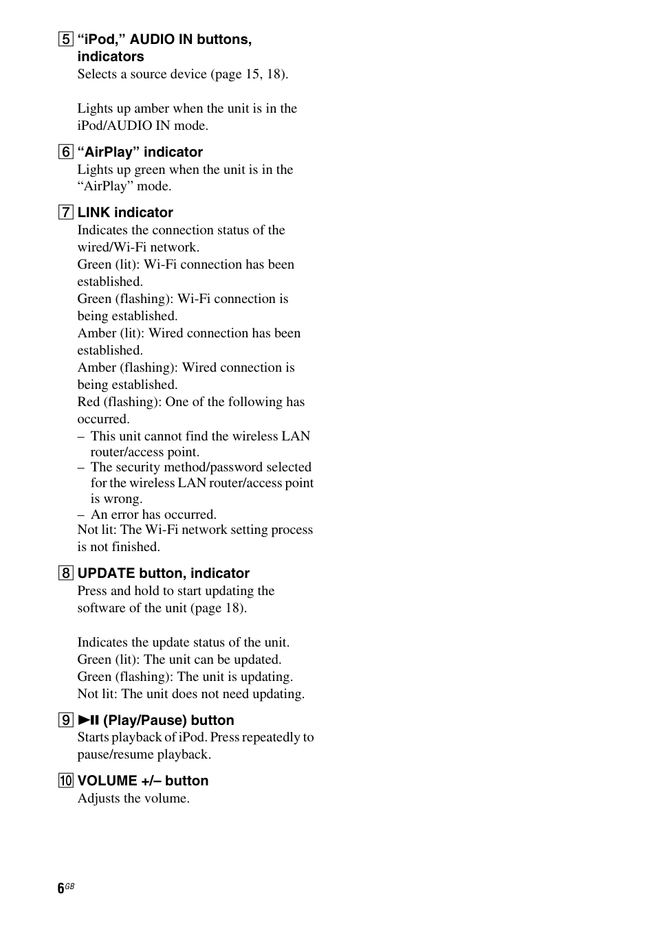 Sony RDP-XA700iP User Manual | Page 10 / 100