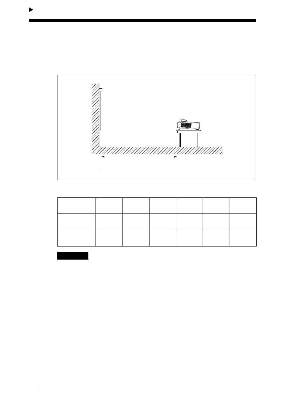 Installation et projection, Installation du projecteur | Sony VPL-CX3 User Manual | Page 56 / 132