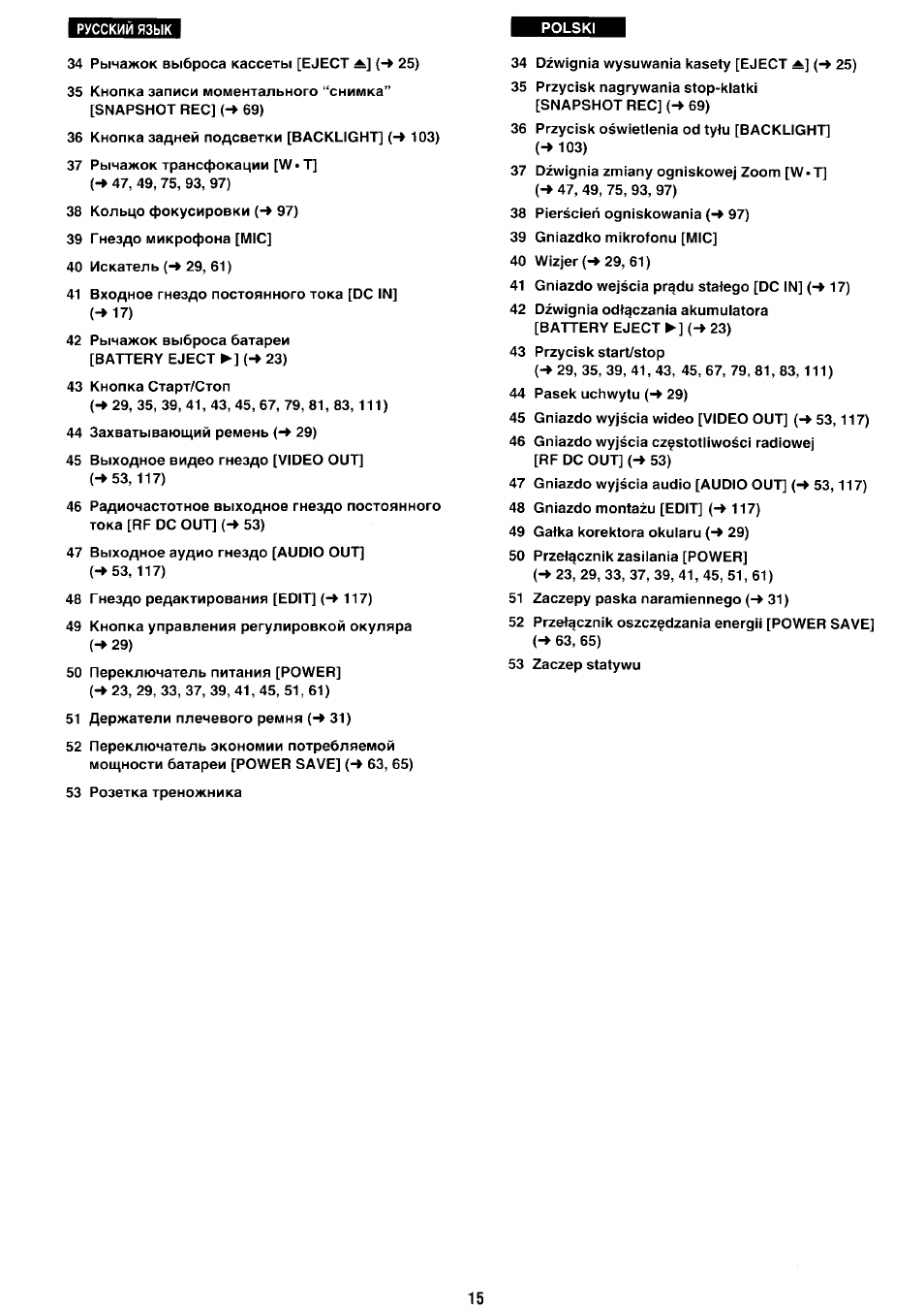 Panasonic NV-RX70EE User Manual | Page 12 / 132
