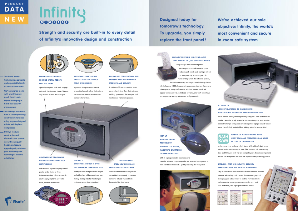 N e w, D a t a, Flash | Assa INFINITY ID49 User Manual | Page 2 / 2