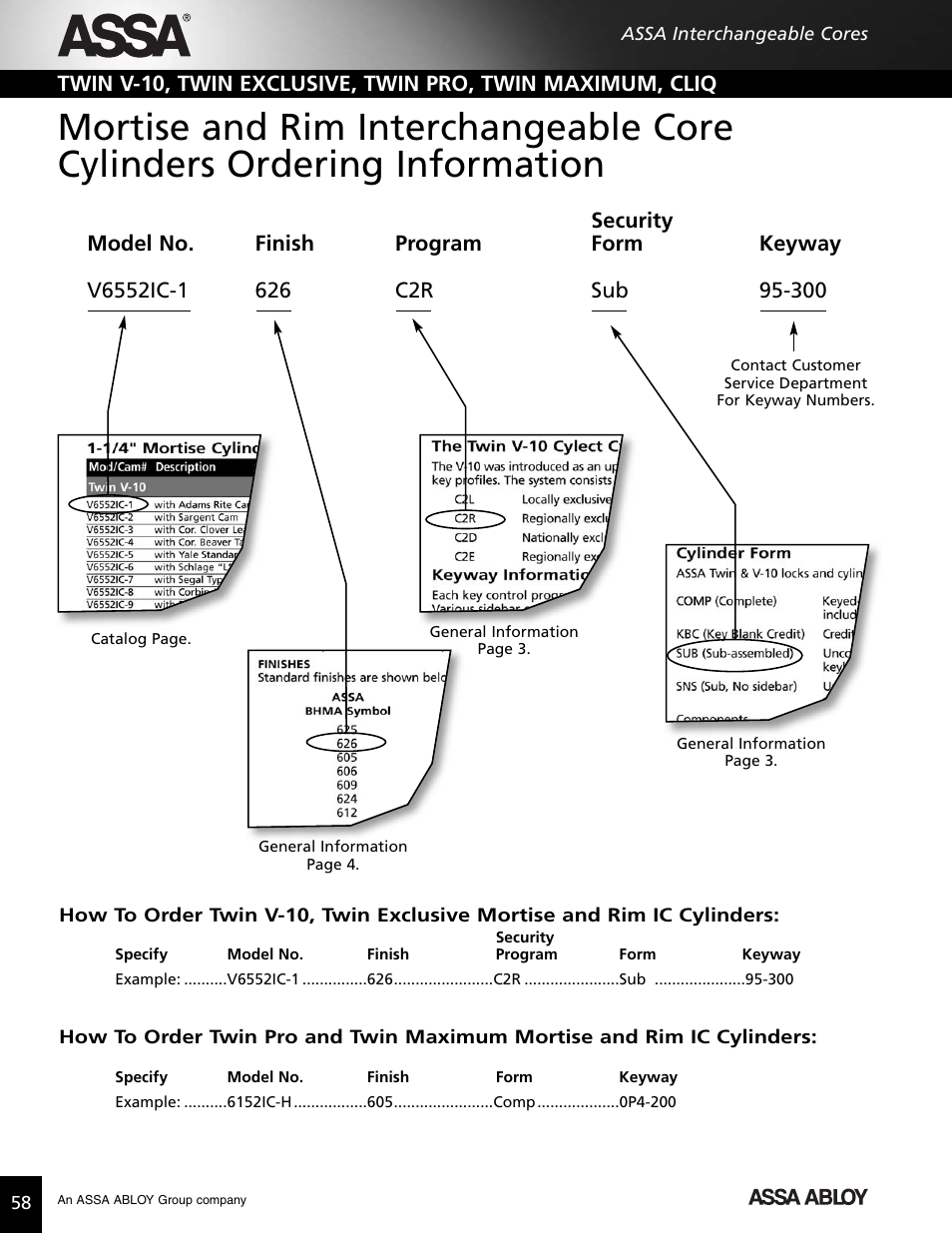 Assa high security lock User Manual | Page 59 / 146
